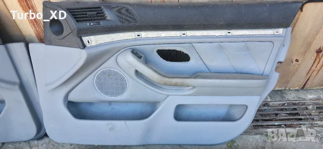 Продавам сиви кожени кори за вратите за BMW E39, снимка 4 - Части - 51966258