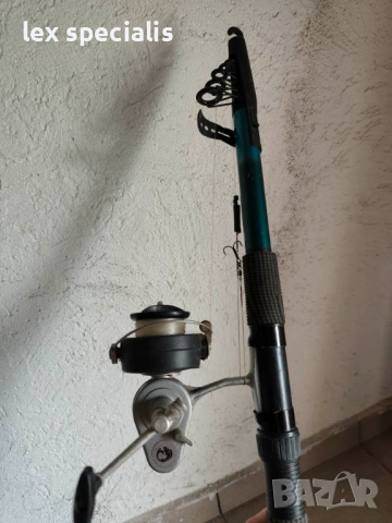 Продавам Shakespeare Alpha Telerod 60 с макара, снимка 3 - Въдици - 54268344