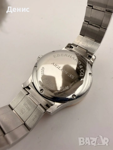Eberhard & Co Aiglon Automatic 18K Gold & Steel – Swiss Made, снимка 7 - Мъжки - 54894008