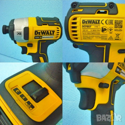 DeWALT DCF 887 - акумулаторен импакт плюс батерия, снимка 3 - Винтоверти - 55251523