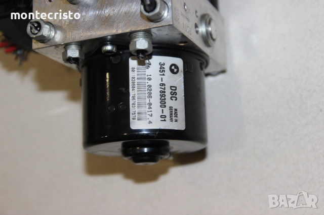 ABS модул BMW E87 Serie 1 (2004-2013г.) 6789301 / 6 789 301 / 3451-6789300-01 / 3451678930001, снимка 4 - Части - 54184737