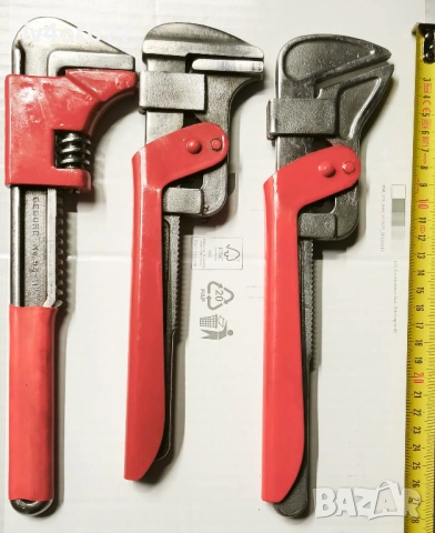 3 бр. немски раздвижени ключа ALARM Nr.13001/6 и GEDORE Nr.95 , снимка 5 - Ключове - 45749029