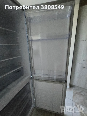 Хладилник сив с долен фризер BEKO, снимка 5 - Хладилници - 54869241