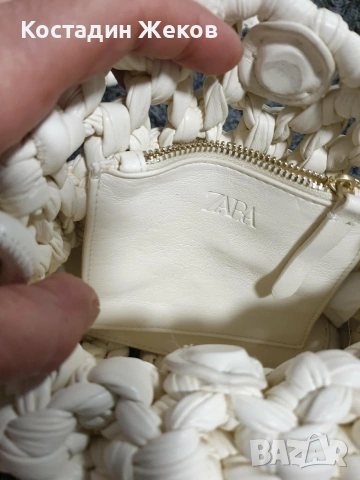 Нова. Дамска оригинална чантичка за през рамо. ZARA , снимка 6 - Чанти - 55289890