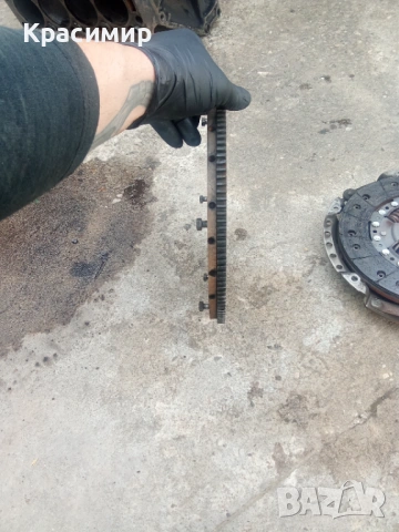 Олекотен маховик за C20XE, снимка 4 - Части - 54067788