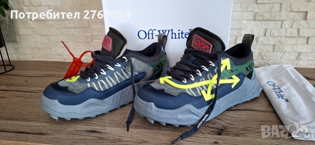Продавам мъжки маратонки OFF WHITE, снимка 7 - Маратонки - 55090489