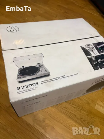 Грамофон Audio Technika  LP 120XUSB, снимка 7 - Грамофони - 55345085