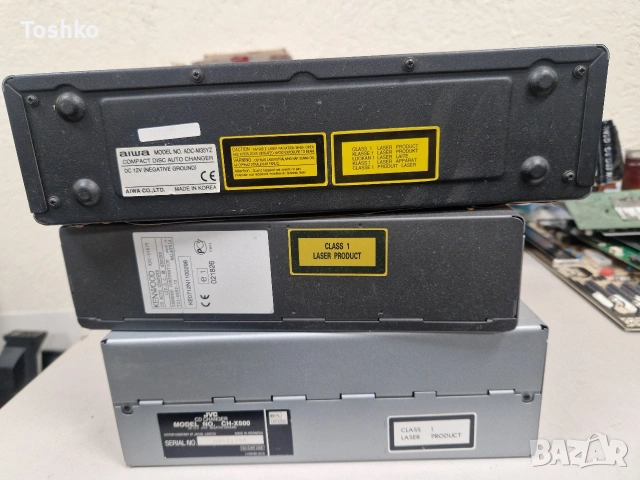 COMPACT DISK AUTO CHANGER AIWA KENWOOD JVC ЧИСТО НОВИ!!! НЕ МОНТИРАНИ!!! , снимка 2 - Друга електроника - 53963985