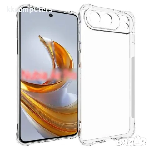 За ZTE nubia Air Pro Удароустойчив TPU Калъф със Скрийн Протектор – Прозрачен