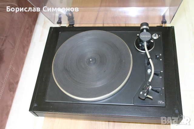 Грамофон Lenco L43 CH, снимка 7 - Грамофони - 55221131