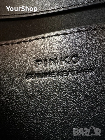 PINKO Love One Mini – оригинална кожена чанта | НОВА, снимка 10 - Чанти - 54061513