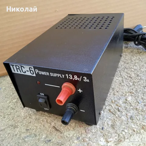 Захранващ блок TRC-6 , 13.8V/3A продавам, снимка 2 - Друга електроника - 55448609