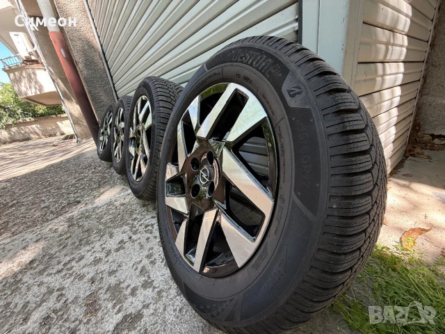 Oригинални джанти за Opel mokka - B 17 инча със зимни гуми Bridgestone blizzak 6, снимка 8 - Гуми и джанти - 54393918
