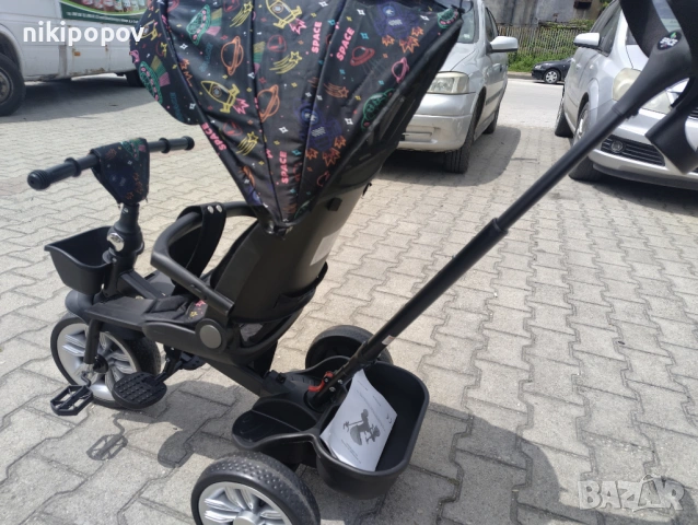 BYOX Детска триколка SPACE оранжев, снимка 7 - Други - 54493823