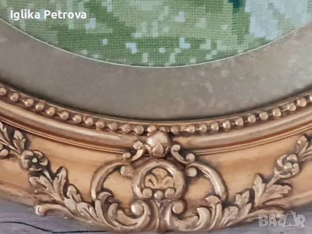 Виолетов гоблен Пролет, снимка 13 - Антикварни и старинни предмети - 54595312