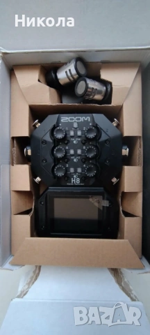 ZOOM H-8 преносим аудио рекордер, снимка 2 - Други - 54362305