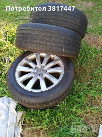 AudiQ 5 Q7 235 55 19 Aлуминиеви Джанти .Гуми mischelin., снимка 2 - Гуми и джанти - 55186446