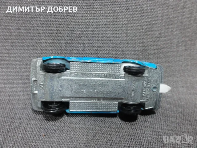СТАРА РЕТРО МЕТАЛНА КОЛИЧКА ISO GRIFO MATCHBOX ENGLAND, снимка 6 - Колекции - 55662863