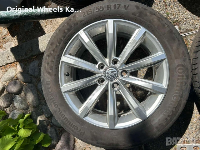 Оригинални джанти за Vw Passat B8 17" модел London, снимка 4 - Гуми и джанти - 54973420