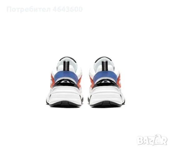 Nike M2K Tekno White Black Orange (Women's), снимка 4 - Маратонки - 55296091