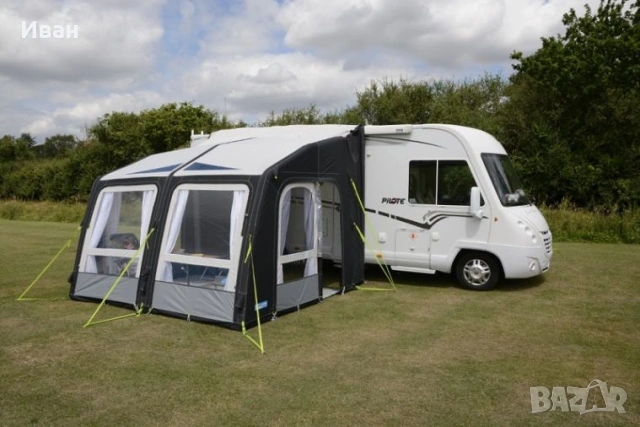 Универсален надуваем форселт Kampa Rally Air Pro 390.Размери:390/340см.Височина на монтаж: 220-300см, снимка 2 - Палатки - 54869498