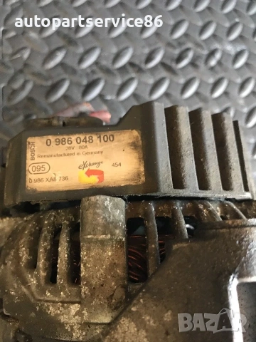 Алтернатор Bosch 80A за Mercedes Vario 815 (1997-2004) 0986048100 / 0986XA8736, снимка 3 - Части - 55218003