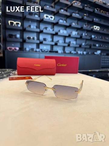 CARTIER 💎Дамски Слънчеви Очила , снимка 8 - Слънчеви и диоптрични очила - 54008062