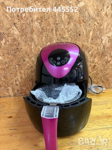 Gourmetmaxx 9IN1, 1300W, 2.5Л, Лилав/Черен еър фрайър, снимка 2 - Фритюрници - 54393252