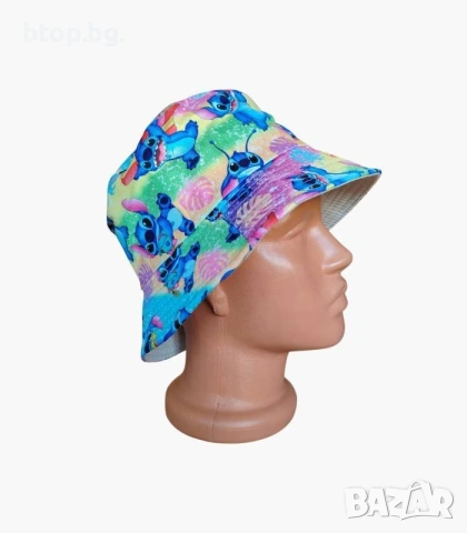Лятна шапка Stitch , снимка 2 - Шапки, шалове и ръкавици - 55080318