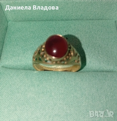 Златен пръстен , снимка 5 - Пръстени - 54683079