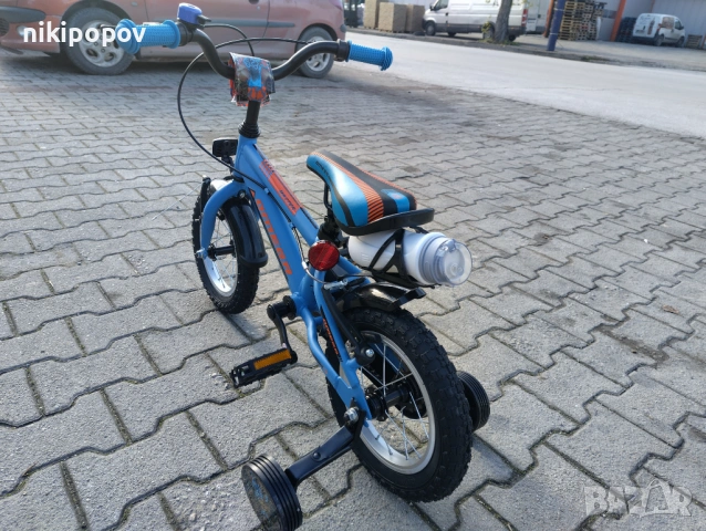 BG Детски велосипед 12" MASTER син, снимка 9 - Велосипеди - 54334075