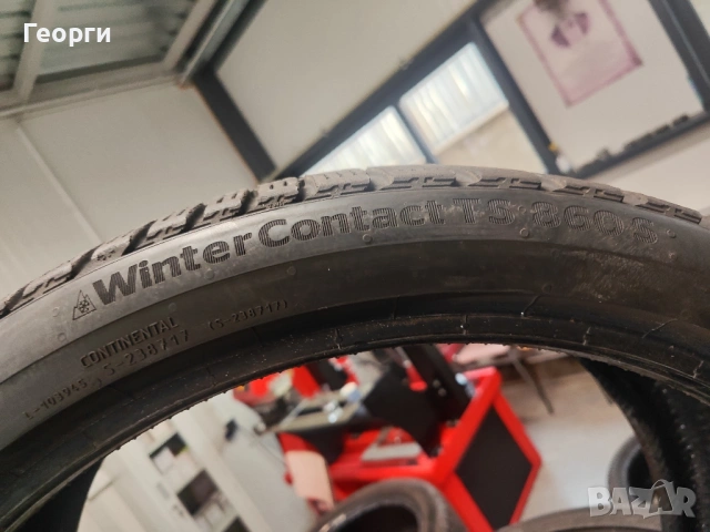 2бр.зимни гуми 245/35/20 Continental, снимка 3 - Гуми и джанти - 54047980