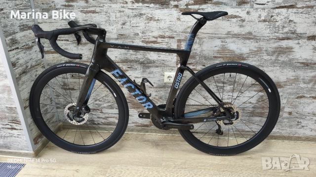 Карбонов шосеен велосипед Factor Ostro Vam Disc Ultegra Di2 Vision SC 45 | 54, снимка 12 - Велосипеди - 54560376