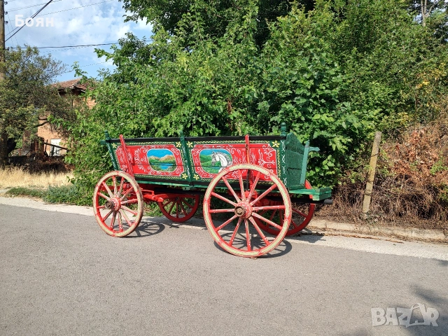 Рисувана конска каруца