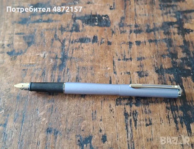 писалка Sheaffer Шефер Agio светъл люляк мат с перо размер M Германия, снимка 4 - Ученически пособия, канцеларски материали - 55577342
