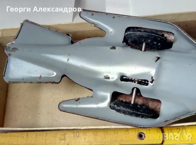 ИЗкрящо САМОЛЕТЧЕ Рядка Стара БГ СОЦ Ламаринена Играчка 1960-те Години ДИП Метални Изделия Етрополе, снимка 4 - Колекции - 55422020