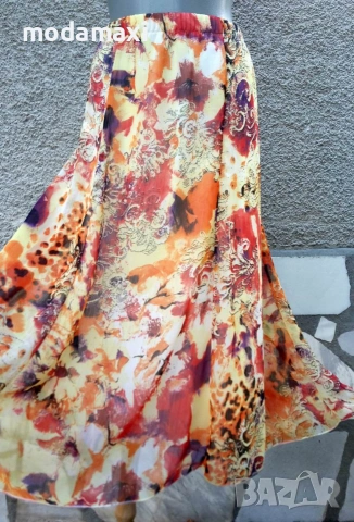 3XL /4XL Нова лятна пола  , снимка 6 - Поли - 54981636