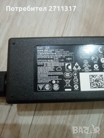 Оригинално зарядно Dell за лаптоп, снимка 3 - Батерии за лаптопи - 55469524