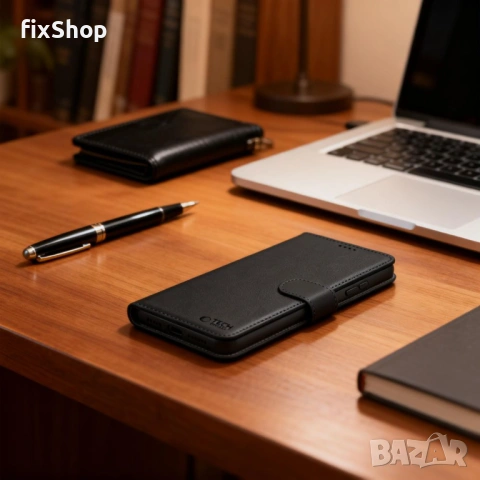 TECH-PROTECT WALLET ONEPLUS NORD 6 BLACK, снимка 6 - Калъфи, кейсове - 54887340