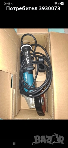 флекс MAKITA 125mm 1900w с регулиране на обороти нов 