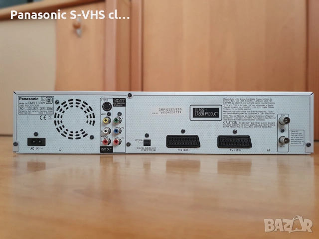 Panasonic DMR-ES30V  DVD-VCR recorder, снимка 10 - Плейъри, домашно кино, прожектори - 55156659
