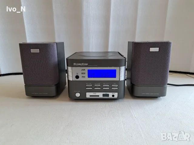 Микро аудиосистема TechnoStar MCD 7000 / FM радио/ CD/ SD карта / USB/ AUX.