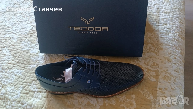 Обувки Теодор номер 44, снимка 5 - Мъжки боти - 55155439