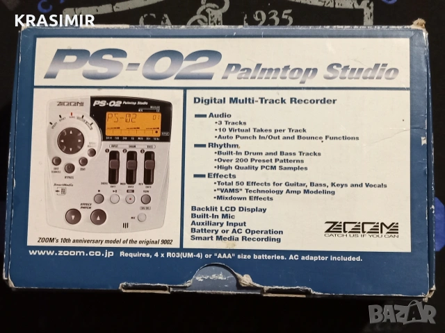 Мини RECORDING Studio PS-02 ZOOM 