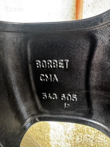 Алуминиеви джанти BORBET с размер 15 цола 5х118 (ET68) за Кемпери Fiat;Pevgeot;Citroen, снимка 16 - Гуми и джанти - 53831537