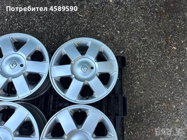 4бр.Алуминиеви джанти 16цола 4x100 за Renault Clio,Twingo,Dacia Sandero,Jogger,Nissan Micra,Note, снимка 6 - Гуми и джанти - 55584118