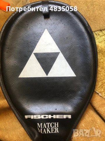 Ретро професионална тенис ракета Fischer Match Maker 2, снимка 2 - Тенис - 54687478