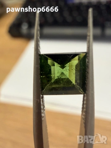 Скъпоценен камък ЗЕЛЕН ТУРМАЛИН (VERDELITE) – 0.855 ct, снимка 5 - Други - 54844703