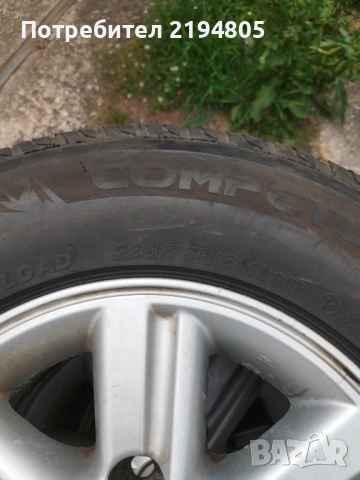  ДЖАНТИ С ГУМИ ЗА TOYOTA HILUX, снимка 4 - Гуми и джанти - 54570447