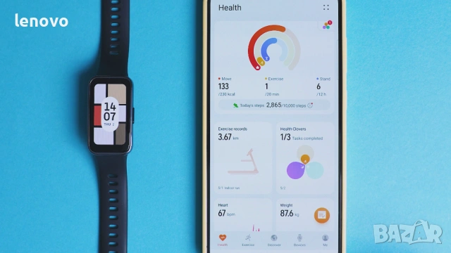 Huawei Band 9, черна